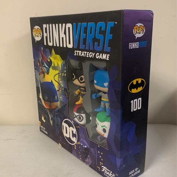 Funkoverse: DC Comics 100 4-Pack Board Game - Picture 2 of 7